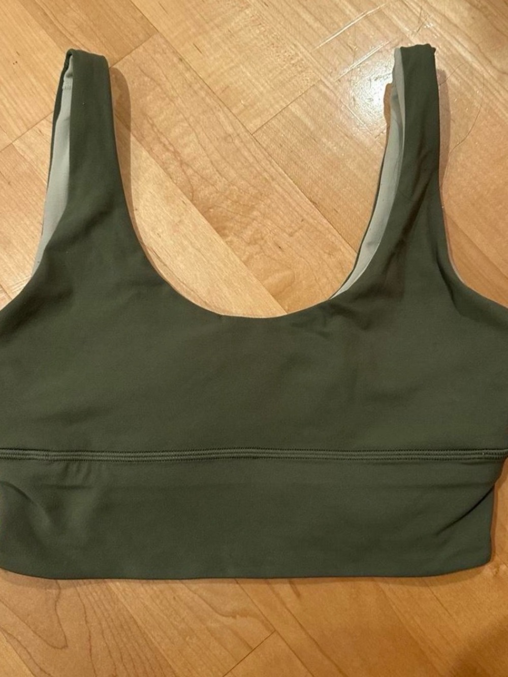lululemon athletica Olive Scoop Sports Bralette